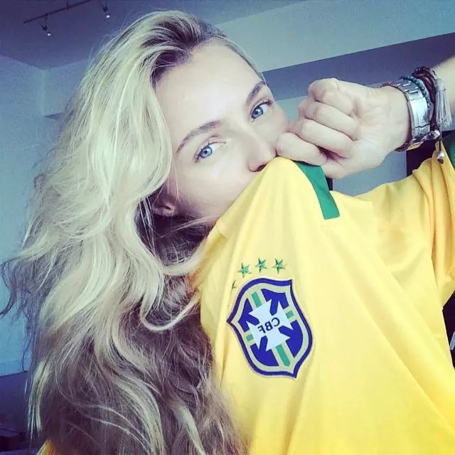 Valentina Zelyaeva és russa però dóna suport al Brasil