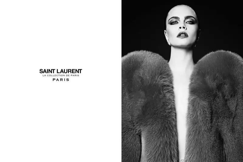 Cara Delevingne glumi u kampanji Saint Laurent Paris 2016