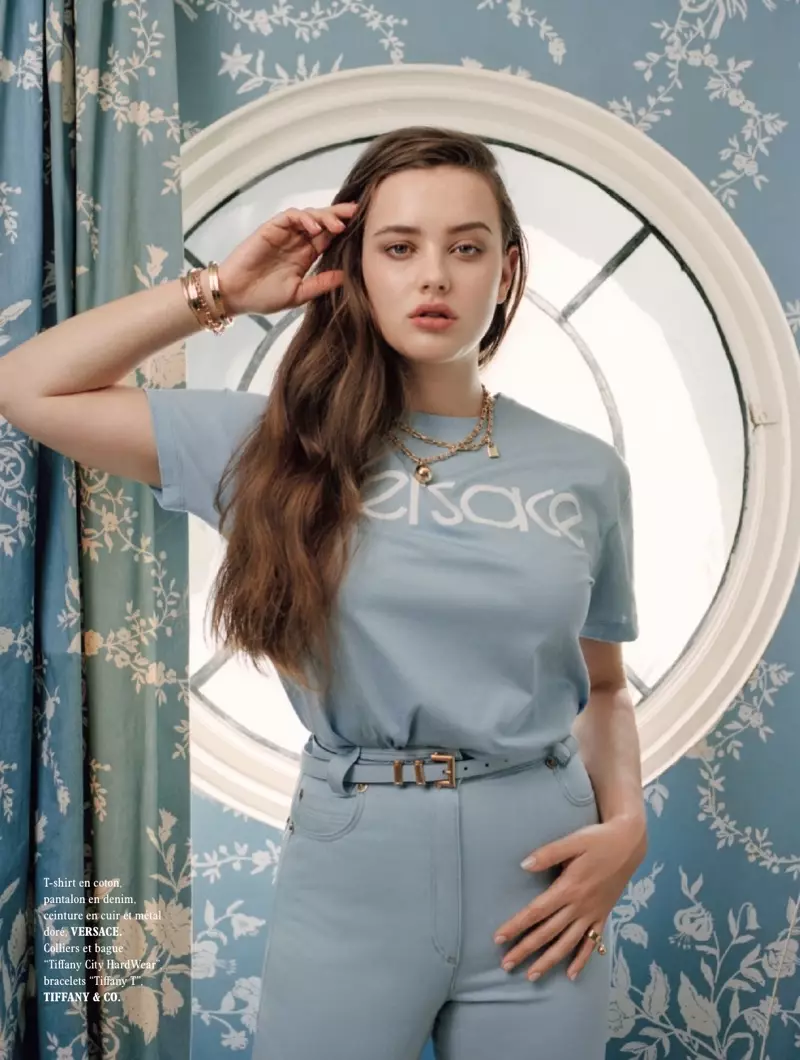 Katherine Langford | L’Officiel Paris | 2018 Forside | Mode fotoshoot