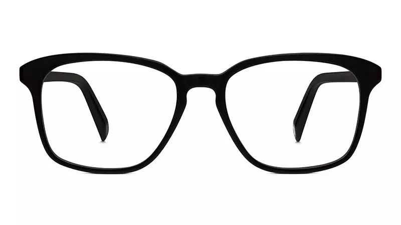 Warby Parker Dawes Glasses in Jet Black $95