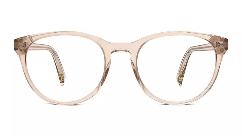 Warby Parker Jane naočale u boji Elderflower Crystal 95 USD