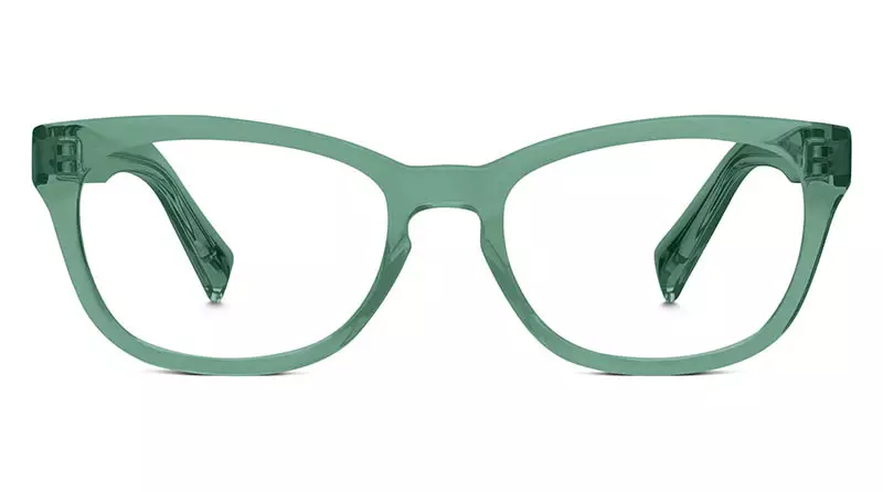 Kính Warby Parker Finch màu xanh lá cây Juniper $ 95