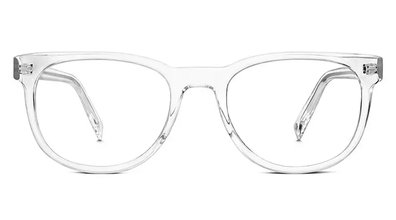 ແວ່ນຕາ Crystal Warby Parker Carver $95