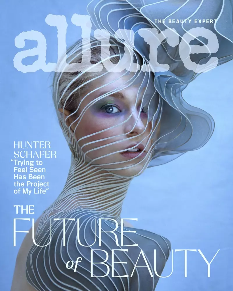 Hunter Schafer pa Allure September 2020 Cover