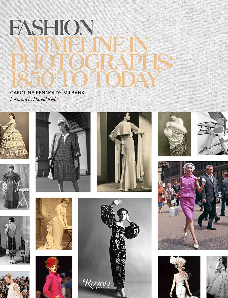 Moda: A Timeline in Photographs: 1850 to Today cover