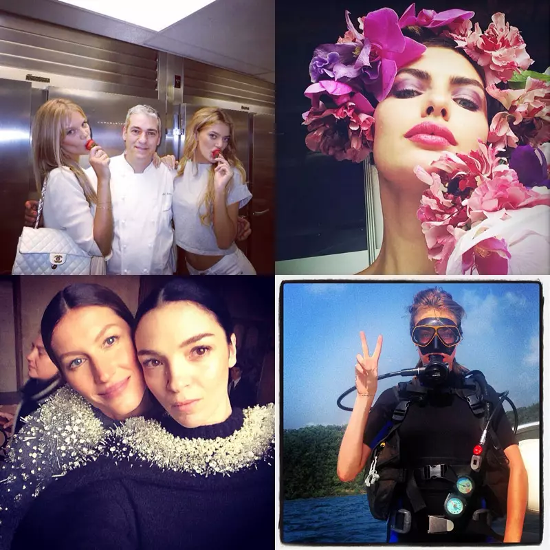 Instagram Photos of the Week | Gisele Bundchen, Mariacarla Boscono + Higit pa