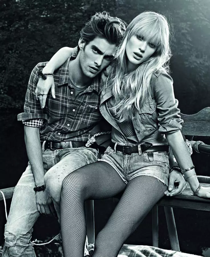 Anne Vyalitsyna mo Pepe Jeans Spring 2011 Campaign