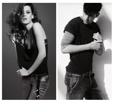 Giedre Dukauskaite & Sean O'Pry | Fushata e Pepe Jeans Pranverë 2009