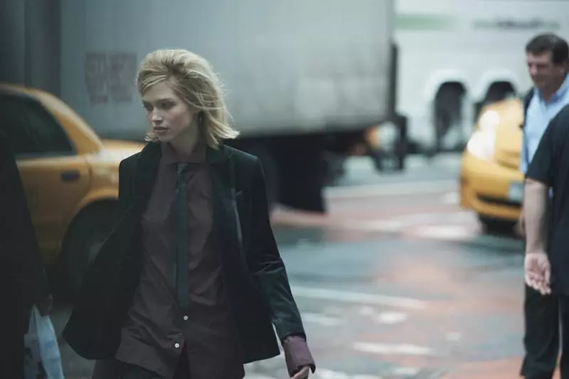 Peter Lindbergh zachytáva kolekciu J. Lindeberga jeseň 2012 na Times Square