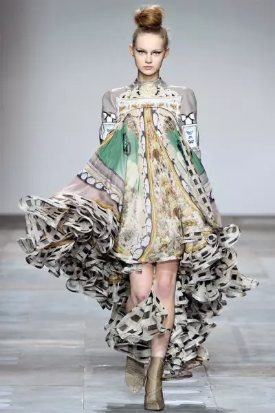 Mary Katrantzou වැටීම 2012 | ලන්ඩන් විලාසිතා සතිය