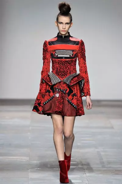 ማርያም Katrantzou ውድቀት 2012 | የለንደን ፋሽን ሳምንት