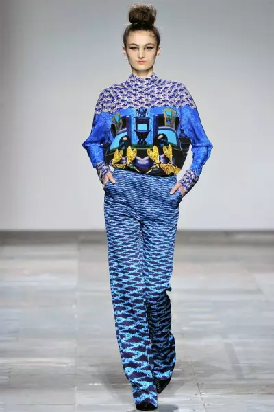 Mērija Katrantzou 2012. gada rudens | Londonas modes nedēļa