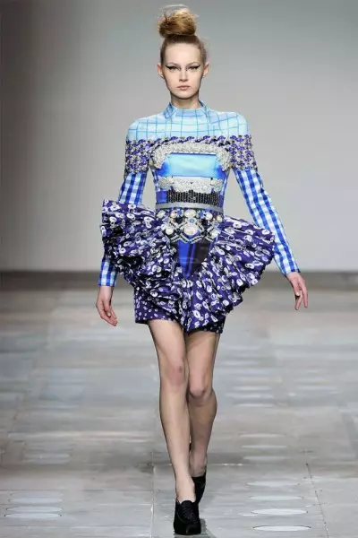 Mary Katrantzou mùa thu 2012 | Tuần lễ thời trang London