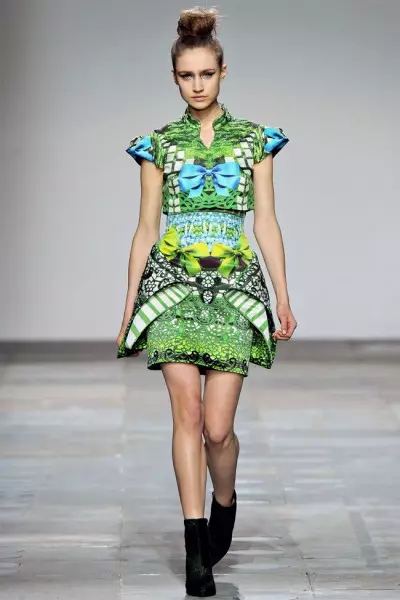 Mary Katrantzou Fall 2012 | လန်ဒန်ဖက်ရှင်ရက်သတ္တပတ်