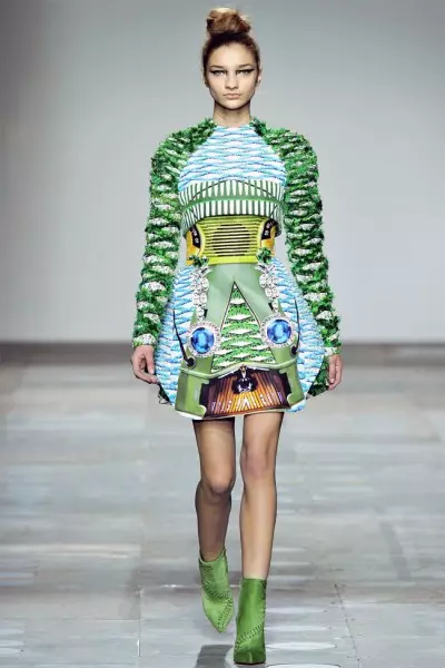 ማርያም Katrantzou ውድቀት 2012 | የለንደን ፋሽን ሳምንት