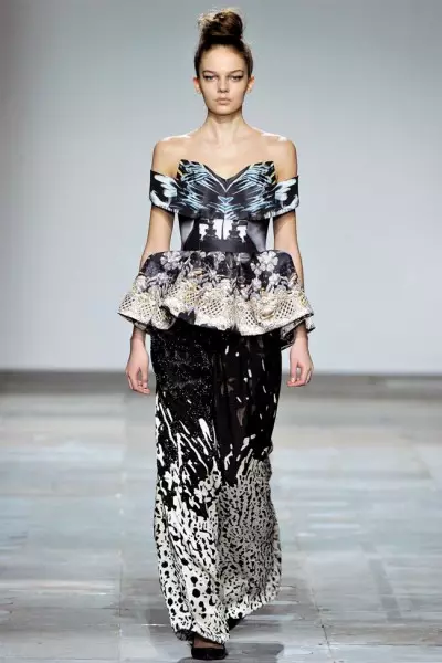 Mary Katrantzou Fall 2012 | Wythnos Ffasiwn Llundain