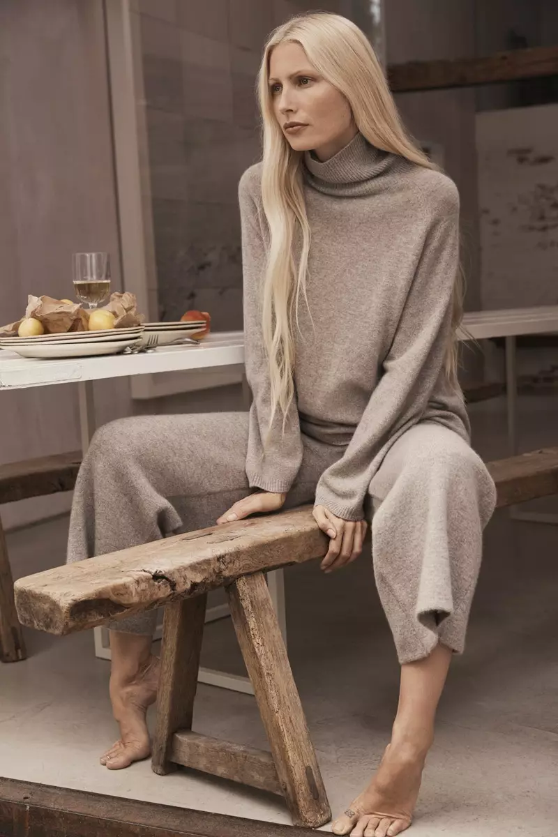 Kirsty Hume مودېل Zara Home كۈز-قىش 2018 ۋاقىتسىز مۇھىم بۇيۇملار توپلىمى