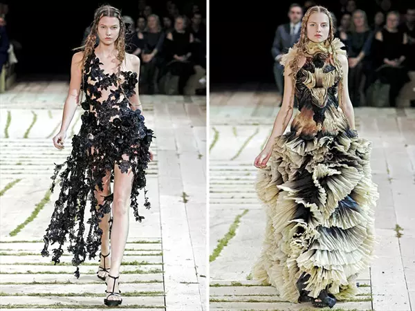 Alexander McQueen İlkbahar 2011 | Paris Moda Haftası