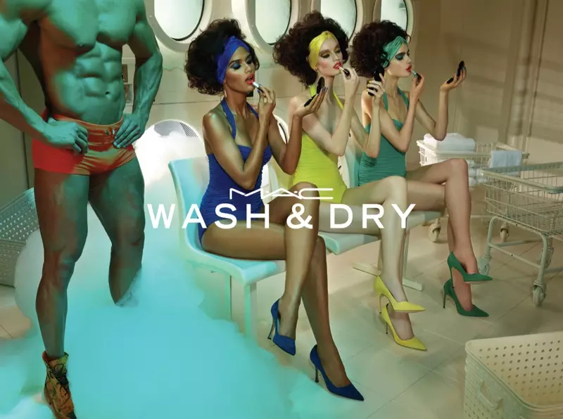 MAC Cosmetics 'Wash & Dry'-kampanje