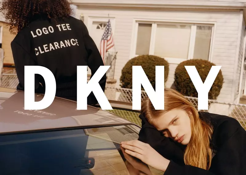 ستيلا لوسيا تظهر في حملة DKNY لخريف وشتاء 2016