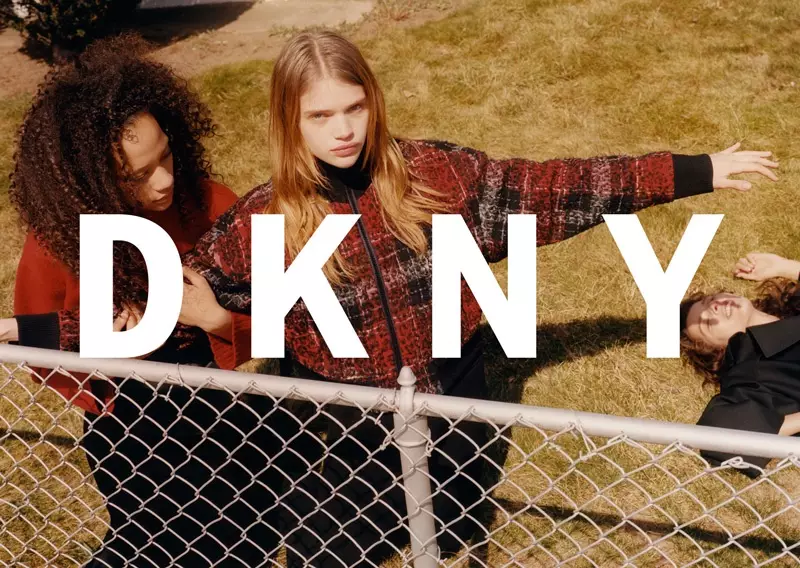 Selena Forrest i Stella Lucia glume u kampanji DKNY jesen-zima 2016