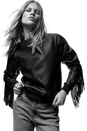 Saib Alexander Wang's Greatest Hits Modeled by Anna Ewers