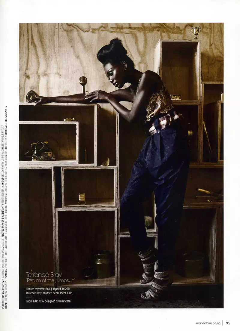 Milan oleh Steve Tanchel untuk Marie Claire Afrika Selatan September 2010