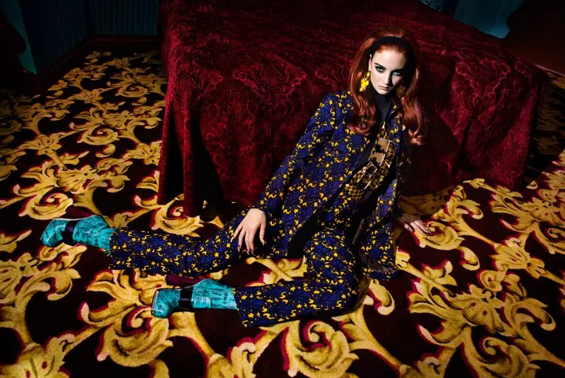 Codie Young er en Prints Mistress for Stevie og Mada i Tank Magazine