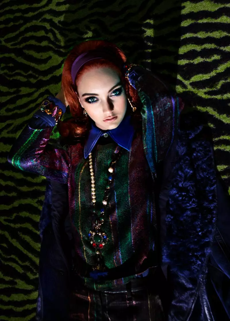 Codie Young er en Prints Mistress for Stevie og Mada i Tank Magazine