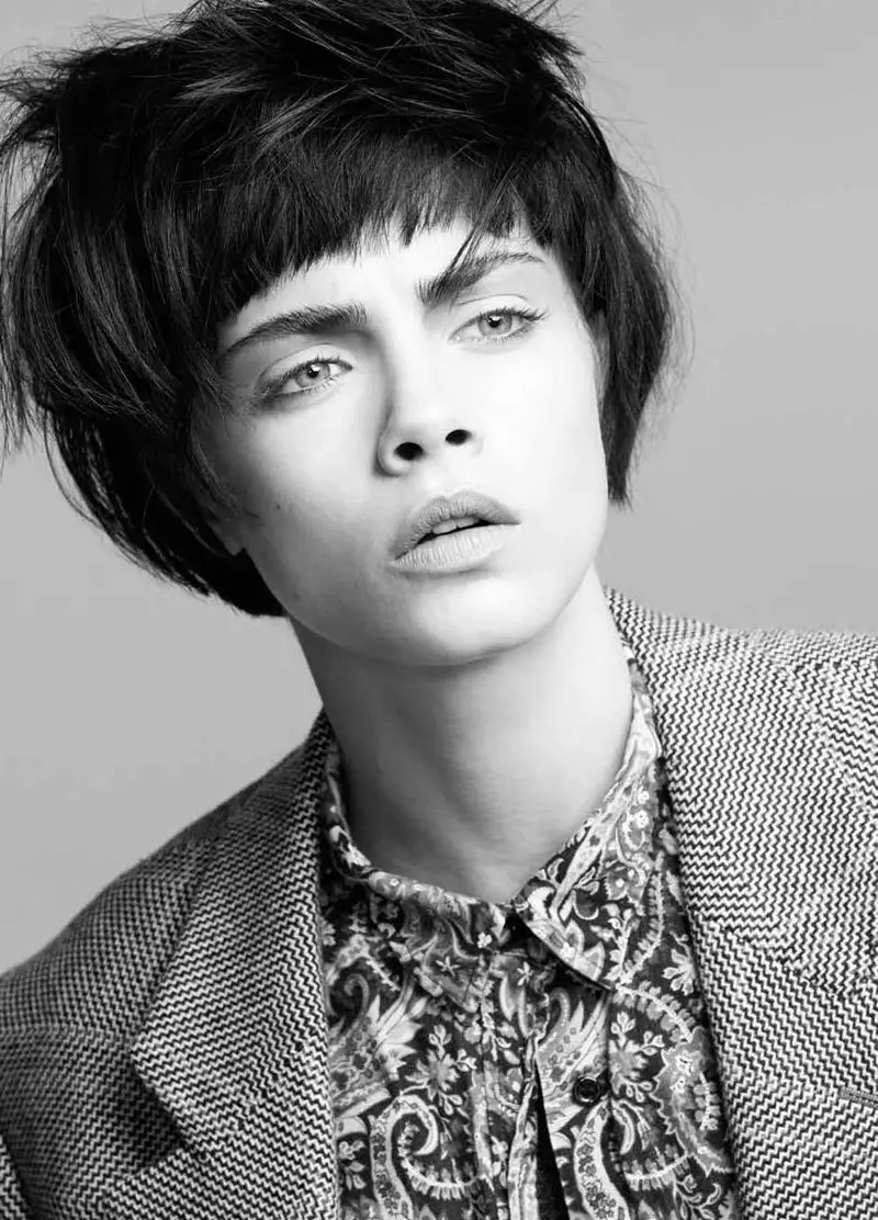 Cara Delevingne von Jermaine Francis für Tank Herbst 2011