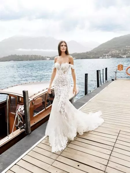 Bianca Balti éblouit dans les robes de mariée Alessandro Angelozzi Couture 2020