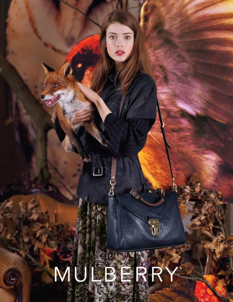 Letšolo la Selemo sa Mulberry Fall 2011 | Tati Cotliar le Julia Saner ka Tim Walker