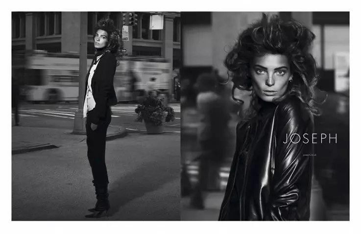 Daria Werbowy សម្រាប់យុទ្ធនាការ Joseph Spring 2011 ដោយ Peter Lindbergh