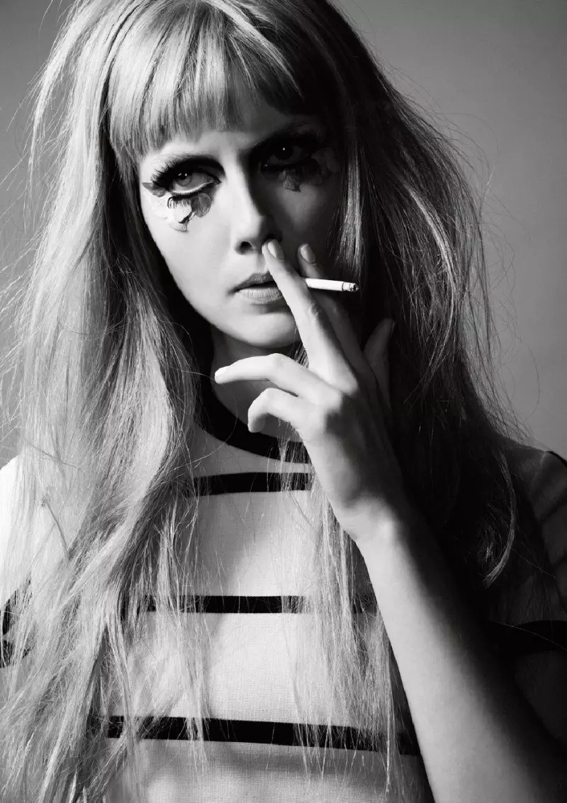 Ana Claudia Michels de Joshua Allen por Contributor Magazine F/W 2010