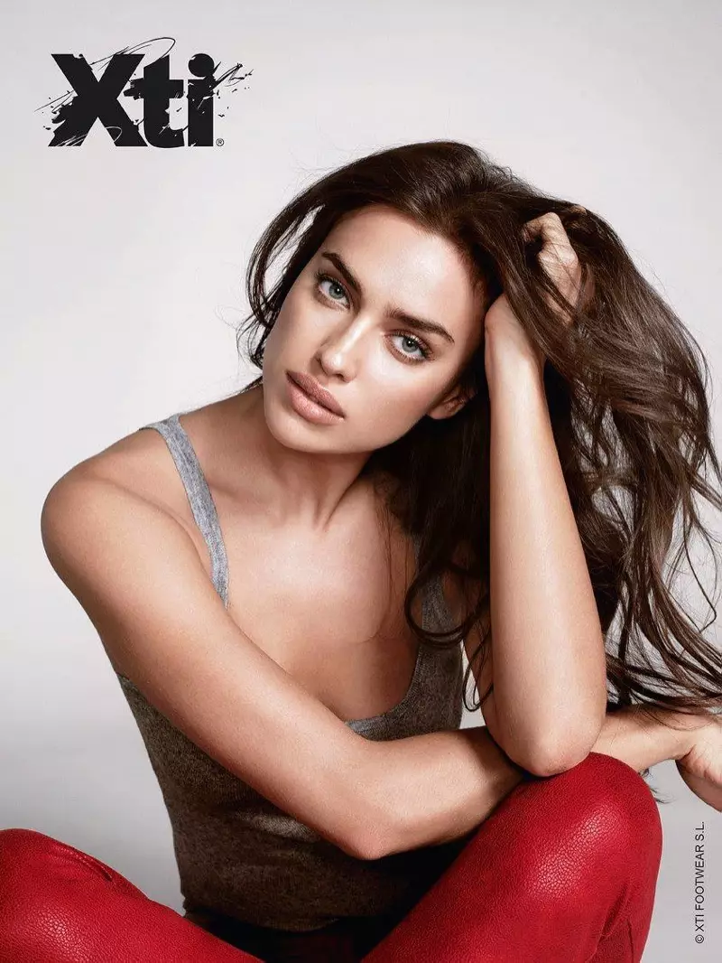 Irina Shayk XTI ના પાનખર-શિયાળા 2015 અભિયાનમાં અભિનય કરે છે