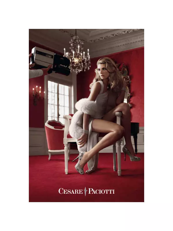 Kampaň Cesare Paciotti jeseň 2011 | Angela Lindvall od Sebastiana Faena