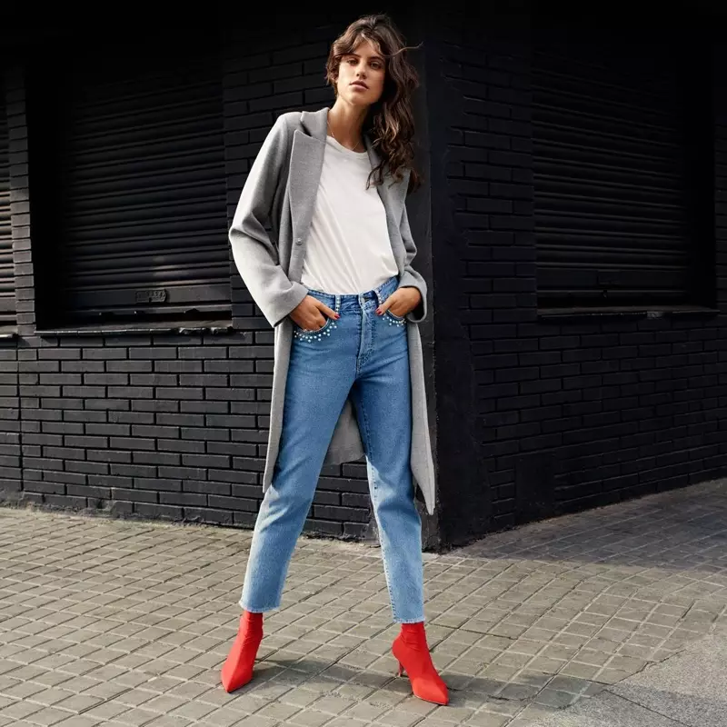 Lovehụnanya Denim: Echiche 8 dabara adaba sitere na H&M