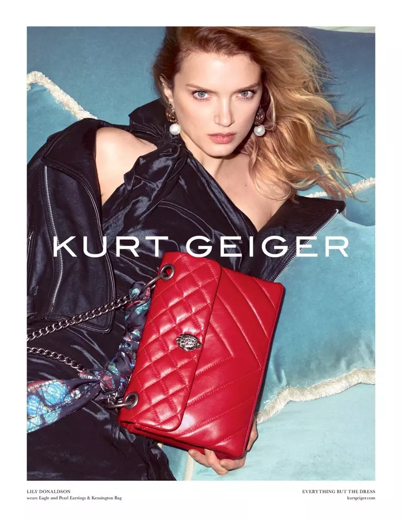 Isang imahe mula sa kampanya sa advertising noong taglagas 2017 ni Kurt Geiger