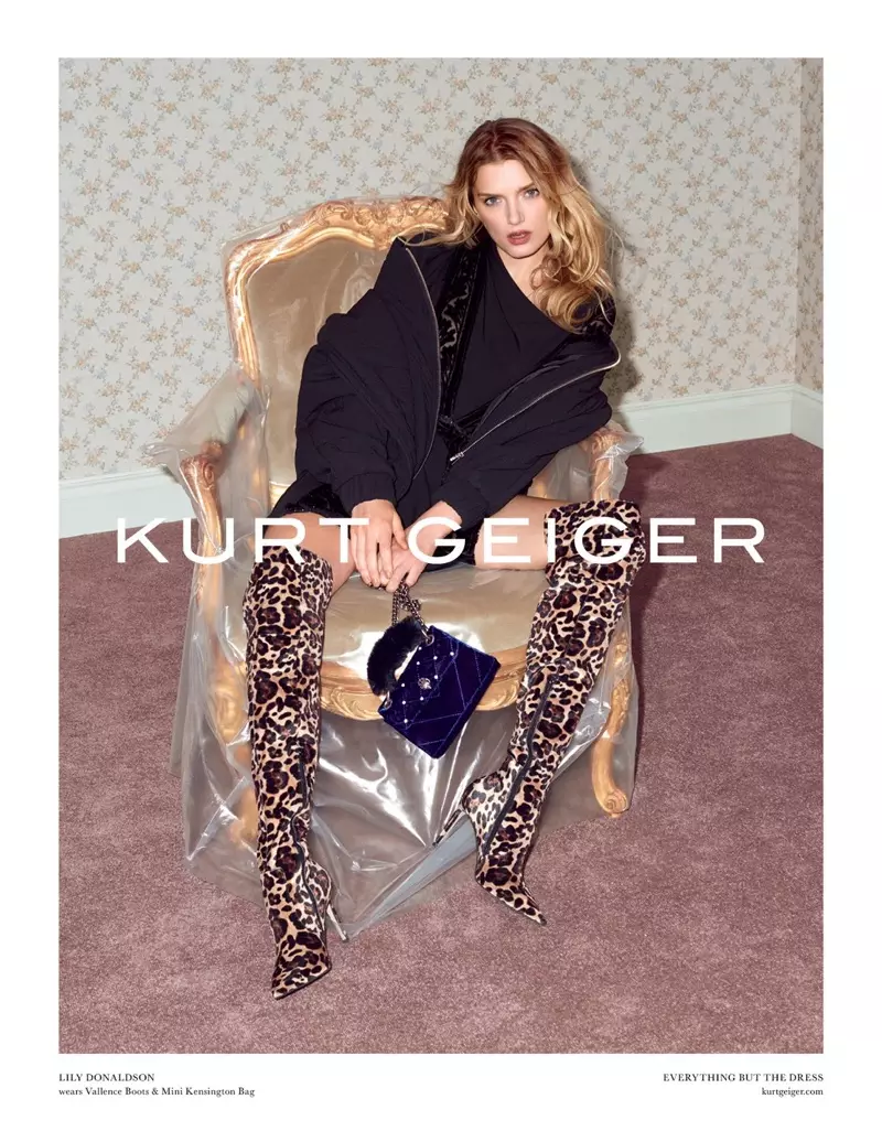 Kurt Geiger ចេញផ្សាយយុទ្ធនាការរដូវស្លឹកឈើជ្រុះរដូវរងាឆ្នាំ 2017