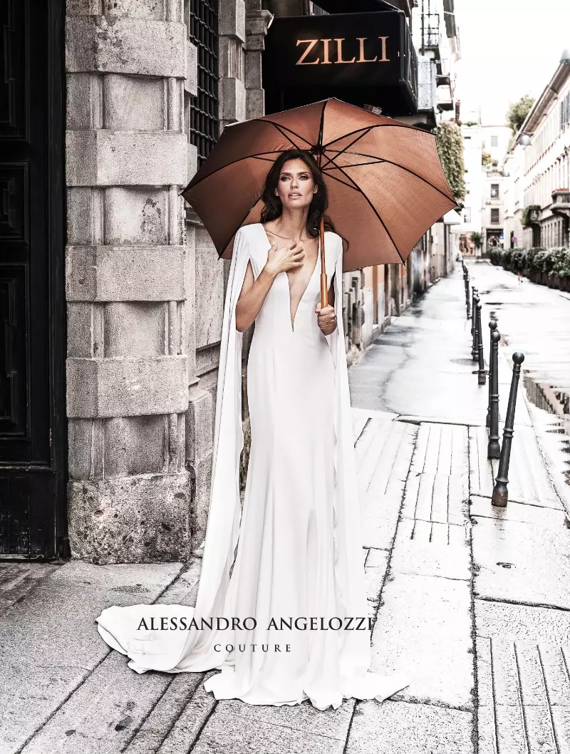 Alessandro Angelozzi Couture odhaľuje kampaň svadobnej kolekcie 2019