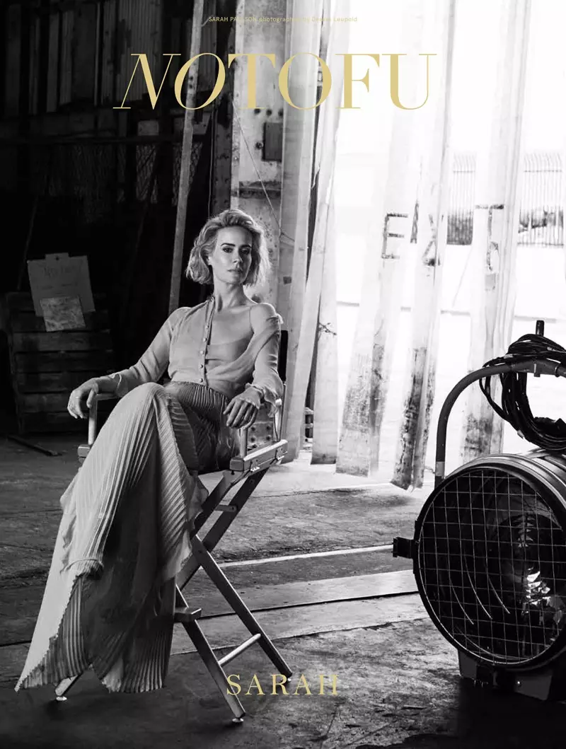 USarah Paulson ku-No Tofu Magazine Cover