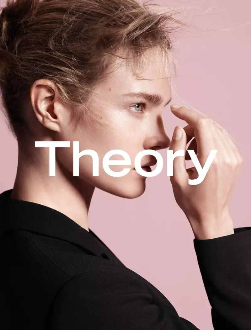 Natalia Vodianova kehrt für die Herbstkampagne 2015 von Theory zurück