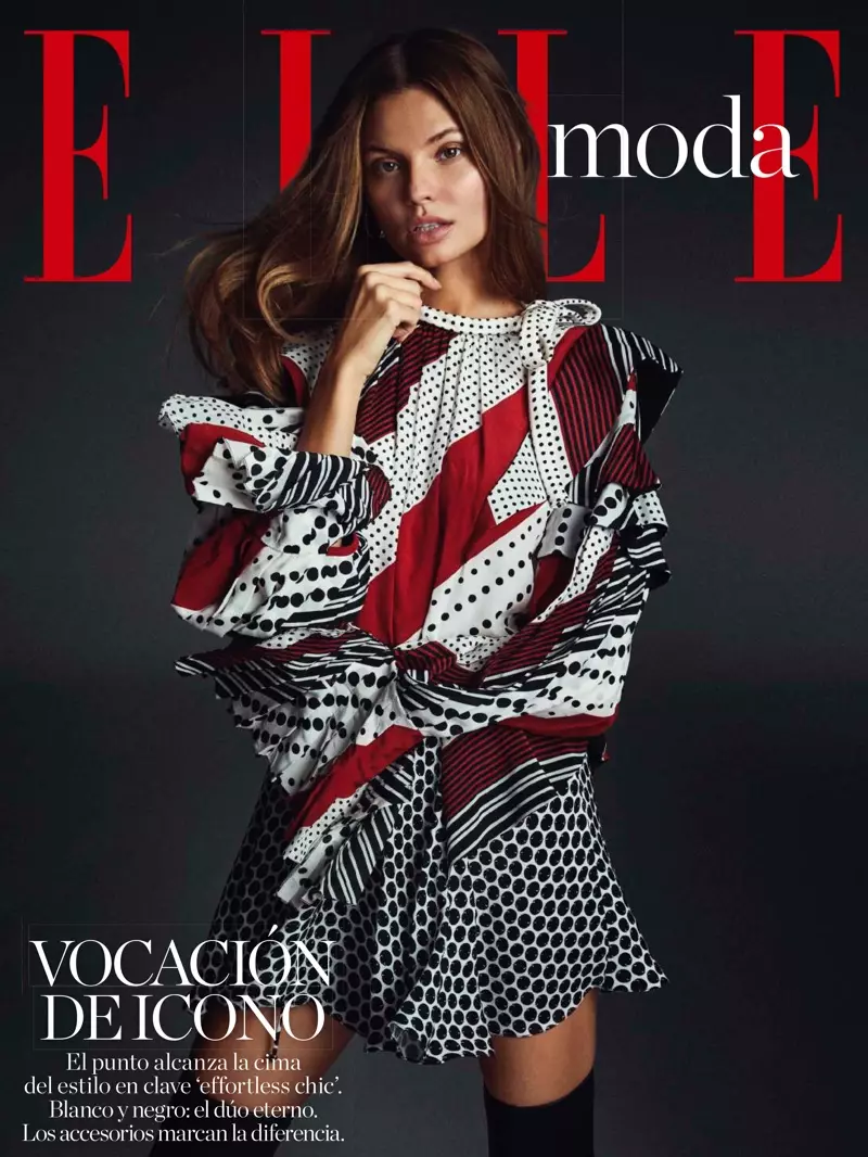 Magdalena Frackowiak pozira v Cool Looks za ELLE Spain