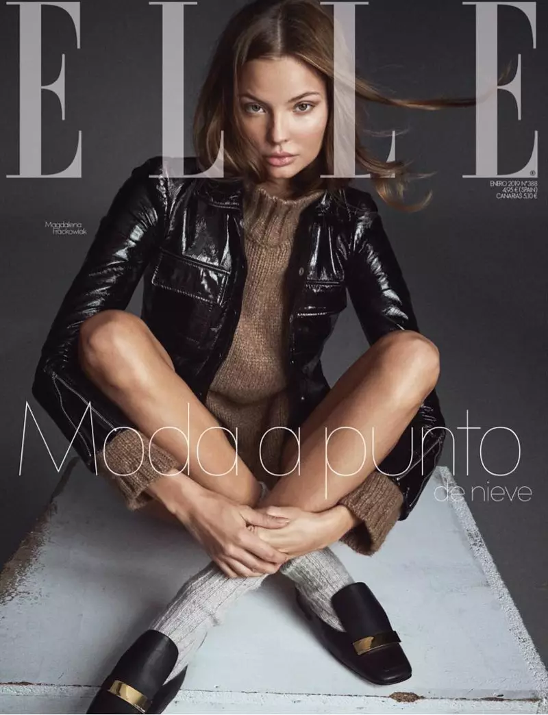 Magdalena Frackowiak Berpose dalam Penampilan Keren untuk ELLE Spain