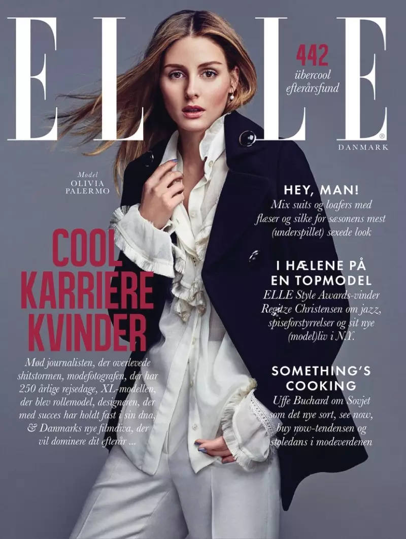 Olivia Palermo på ELLE Danmark september 2016 Forside