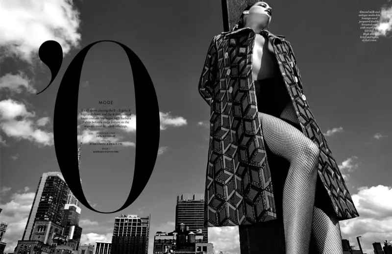 Barbara Palvin đóng vai chính trong ấn phẩm tháng 10 của L'Officiel Singapore