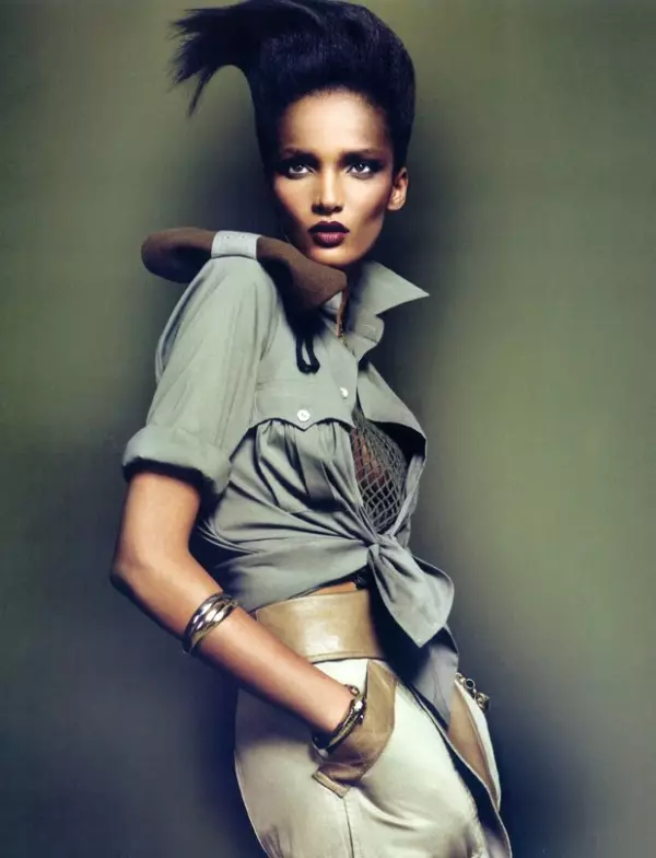 Vogue Paris March | Rose Cordero ដោយ Mert & Marcus