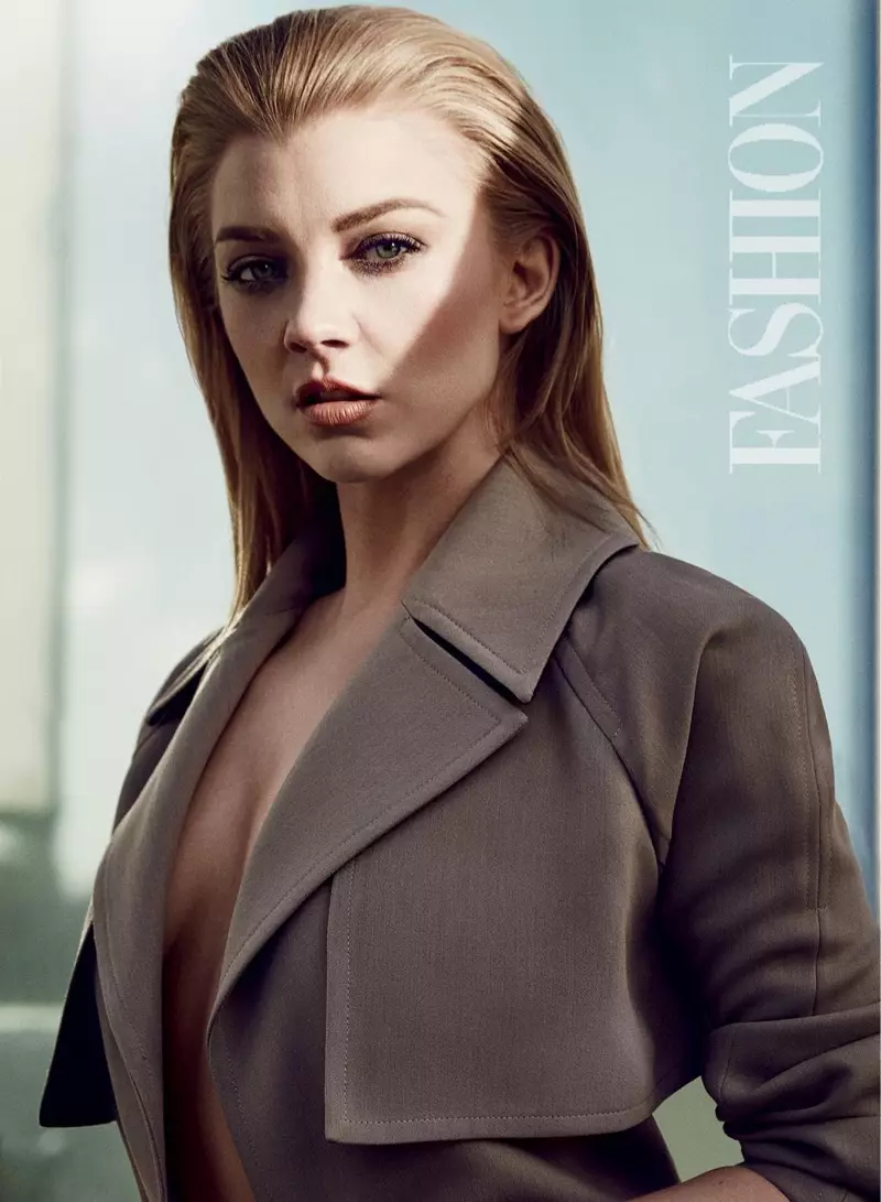 Natalie Dormer na-esetịpụ na mbipụta Jenụwarị nke Magazin Ejiji