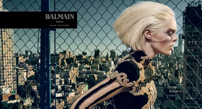 Coco Rocha Balmain Hair Couture Icons kampaniyasında rol alır