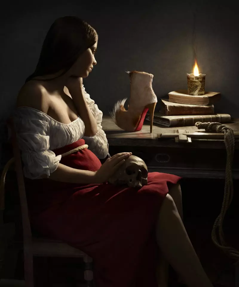 Kirista Louboutin Fall 2011 Lookbook na Peter Lippmann